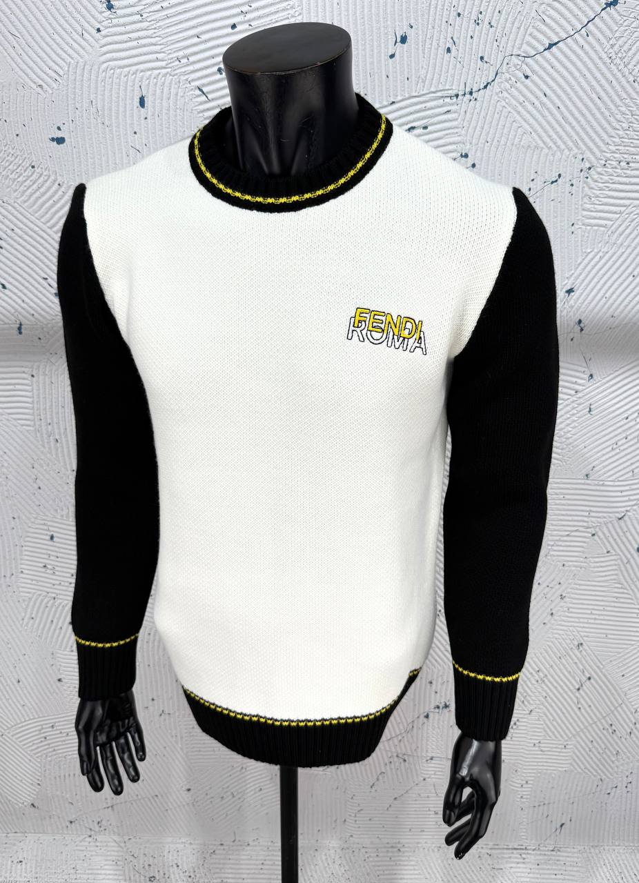 Fendi Long-Sleeve Knit Sweater