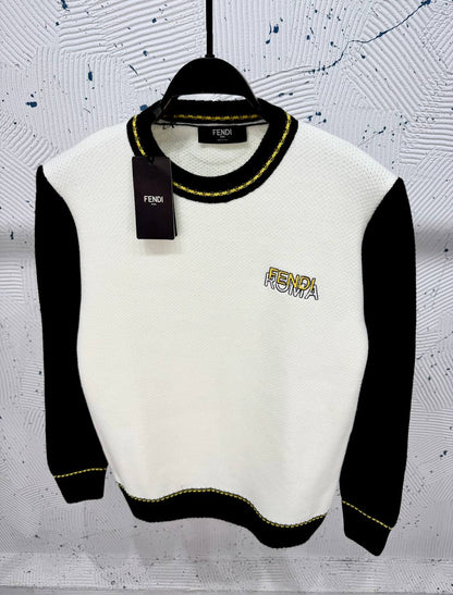 Fendi Long-Sleeve Knit Sweater